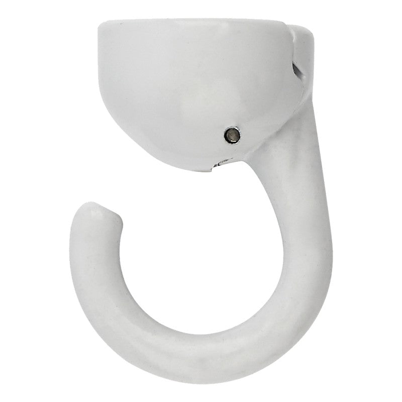 National Hardware N260-140 Elephant Hook, 30/100 lb Working Load, 11 mm, Zinc, White