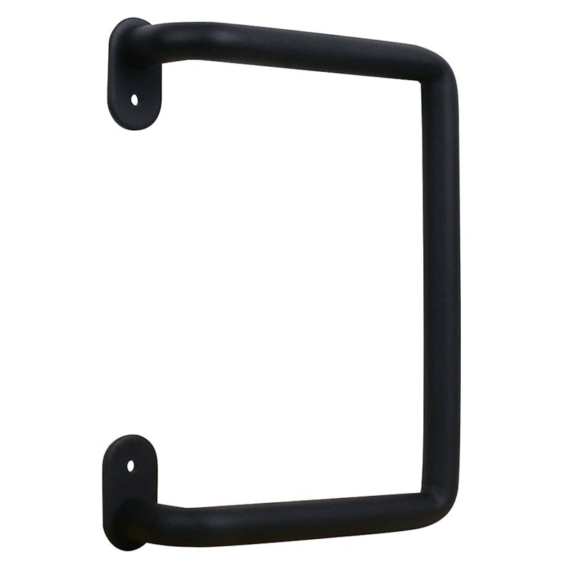 National Hardware N700-103 Troy Pull, 8 in H, Steel, Matte Black