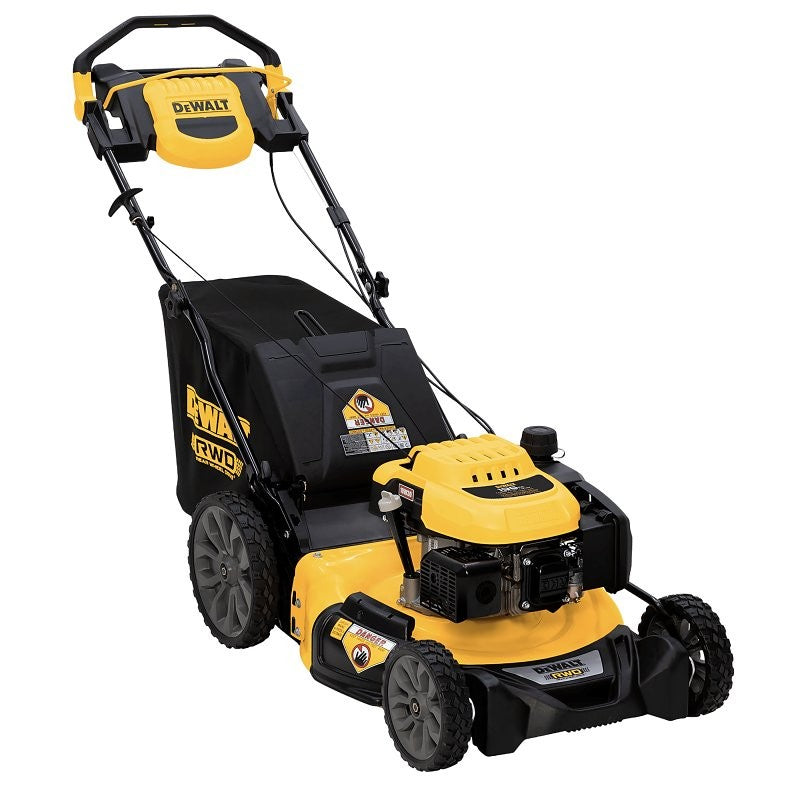 DEWALT 12ABP3RJ039 Lawn Mower, 196 cc Engine Displacement, Gas, 21 in W Cutting