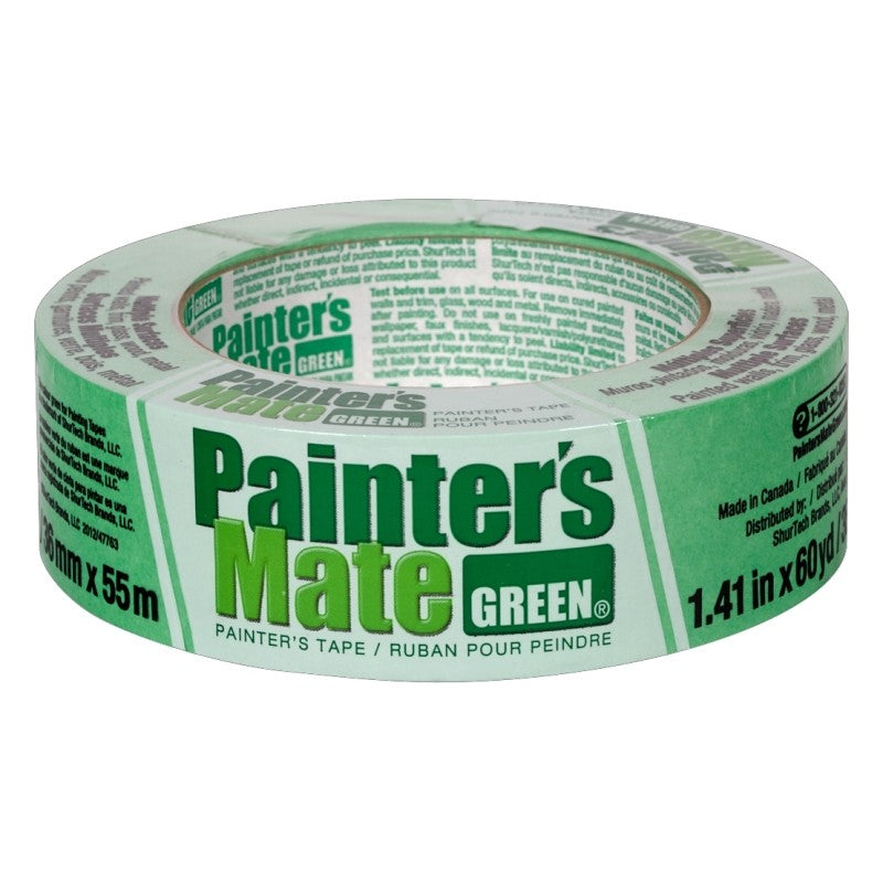 Painter's Mate 667017 Painter's Tape, 60 yd L, 1.41 in W