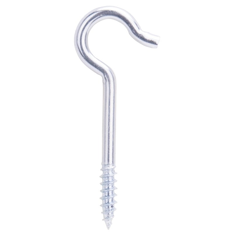 ProSource LR315 Ceiling Hook, 35 lb Working Load, Steel, Silver, Zinc (Pack of 20)