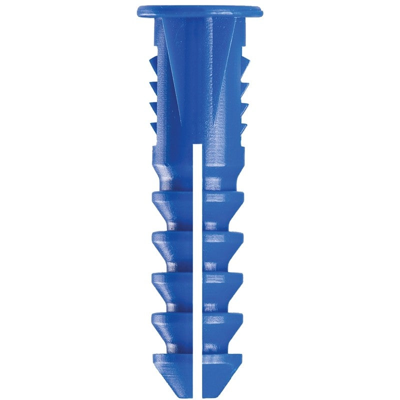 Cobra Anchors 193S Screw Anchor, #8-10 Thread, 1-1/4 in L, Polyethylene, 175 lb, 10/PK