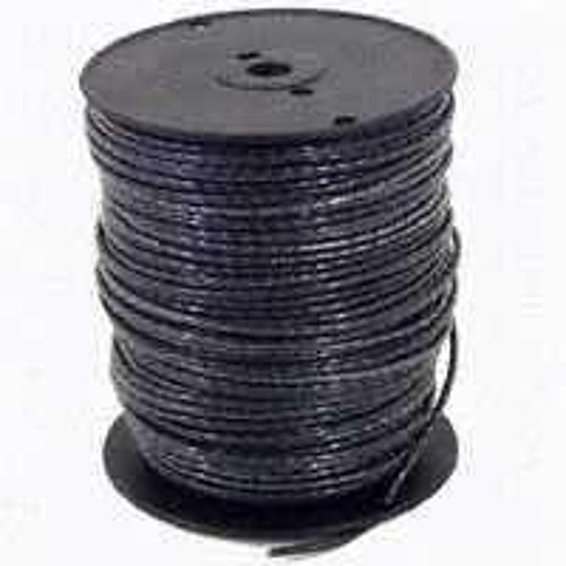 Southwire 8BLK-STRX500 Series Building Wire, Black Sheath, 8 AWG Wire, 1-Conductor, 500 ft L, Copper Conductor