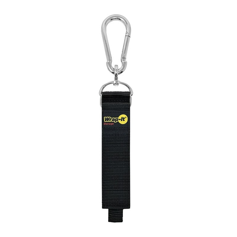 Wrap-It Storage Hook 'n Hang 100-HNH-18BL Storage Strap, 1-1/2 in W, 18 in L, Black