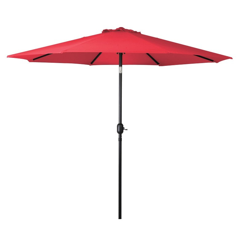 Seasonal Trends 69867 Crank Umbrella, 92.9 in H, 107.9 in W Canopy, 107.9 in L Canopy, Round Canopy, Steel Frame