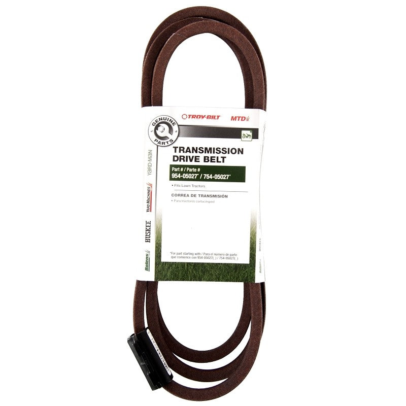MTD 490-501-M061 Hydrostatic Transmission Drive Belt, 90.9 in L, 1/2 in W