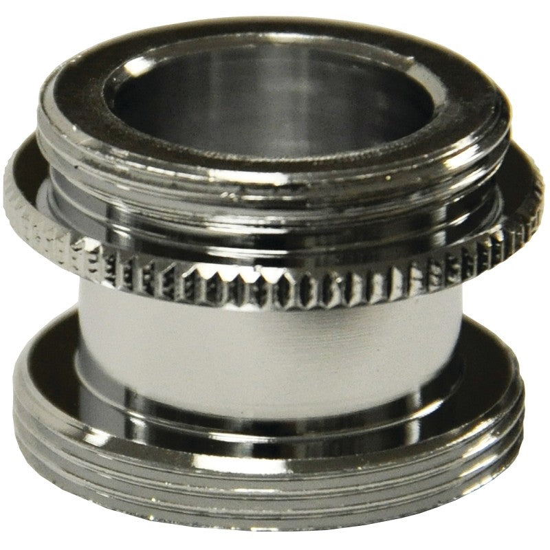 Danco 10517 Series Aerator Adapter, For: Speakman Faucets, 15/16-27 x 55/64-27 in, Male, Brass, Chrome Plated