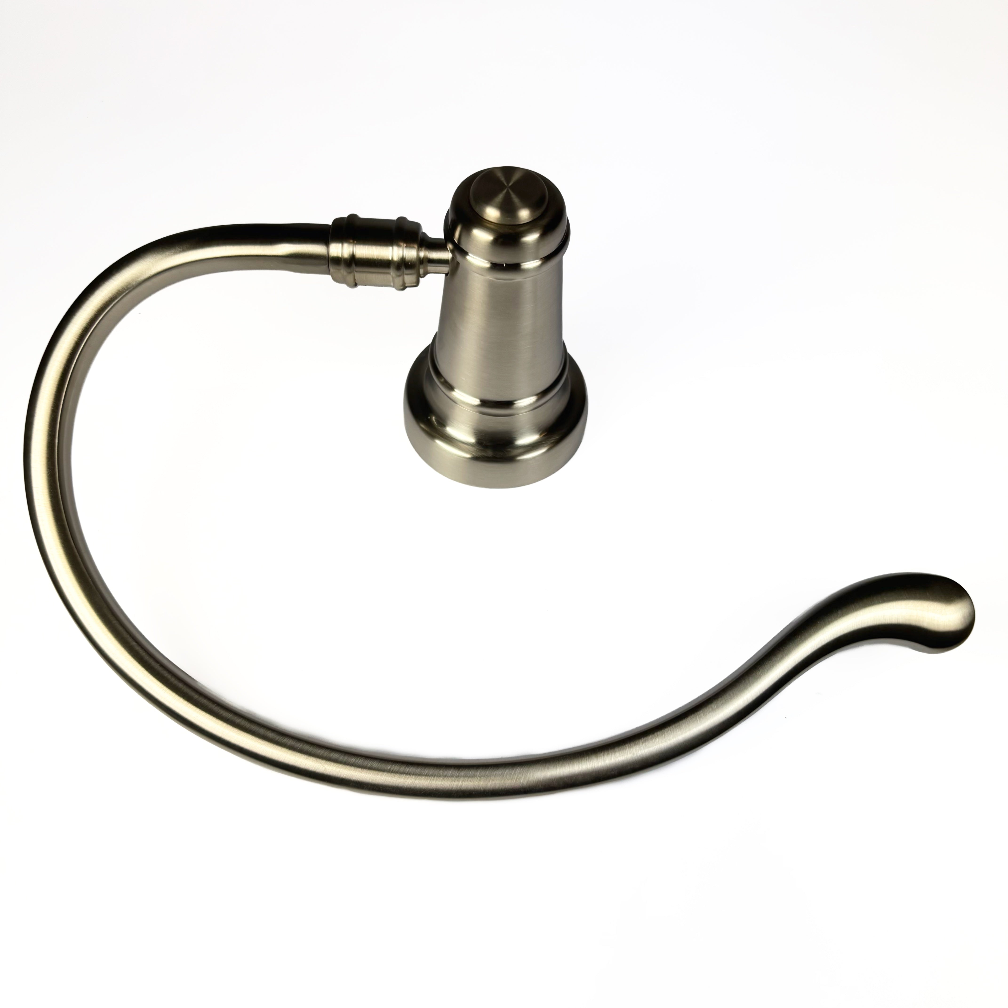Ashfield Towel Ring Holder Brushed Satin Nickel
