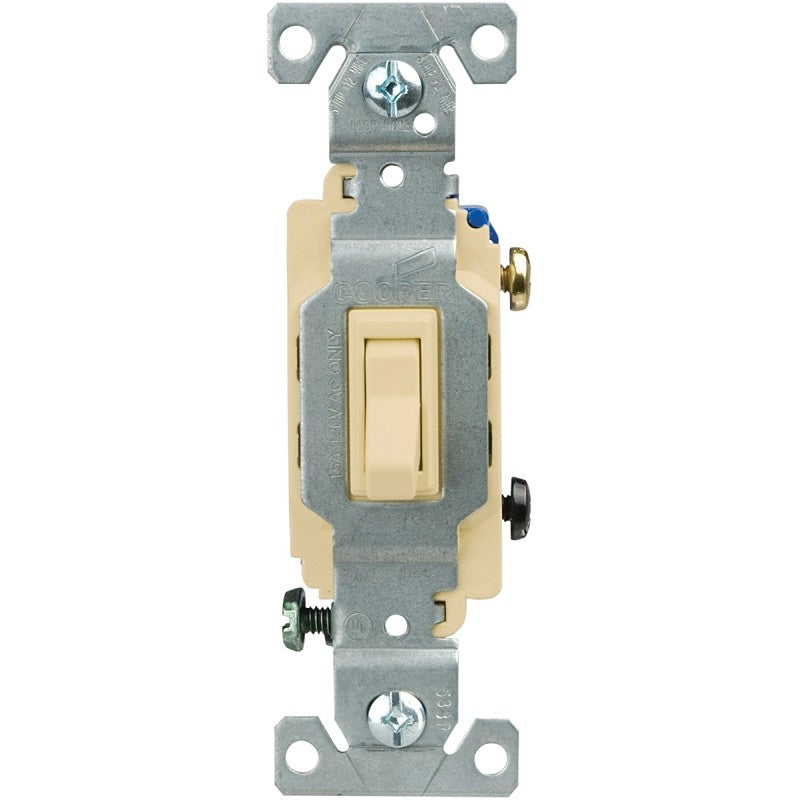 Eaton Wiring Devices CSB115STV-SP Toggle Switch, 15 A, 120/277 V, Screw Terminal, Nylon Housing Material