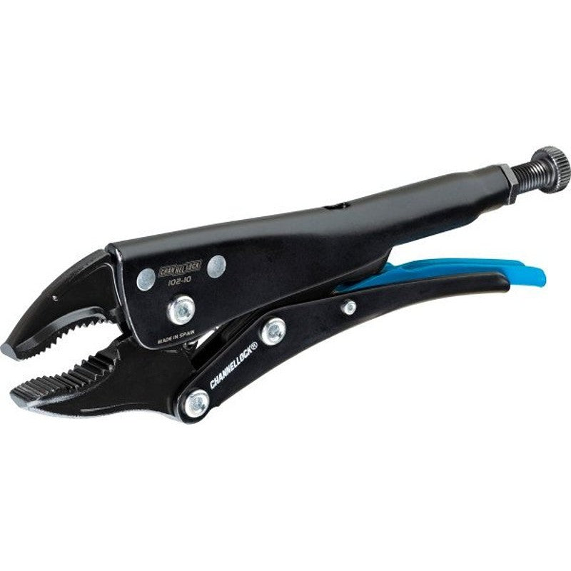 Channellock 102-10 Locking Pliers, 10 in OAL, 2.48 in Jaw Opening