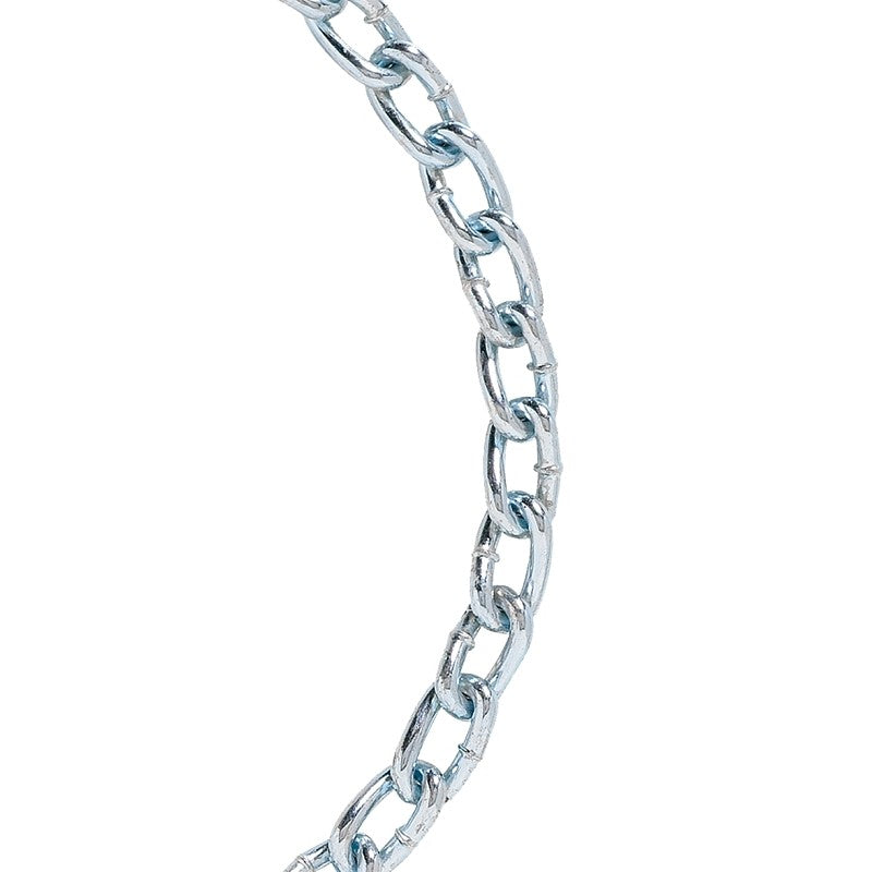 Baron 7292 Passing Link Chain, #2/0, 450 lb Working Load, Steel, Zinc