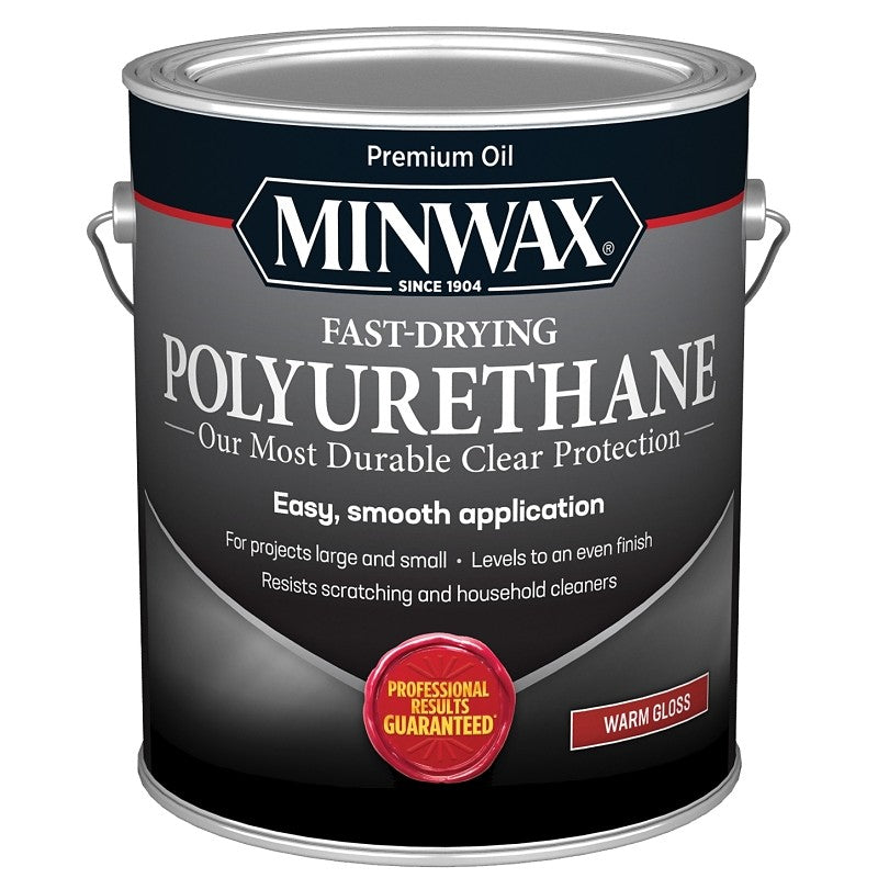 Minwax 319010000 Polyurethane, Oil Base, Clear, Semi-Gloss, Liquid, 1 gal Can, 0.97 Specific Gravity (Pack of 2)