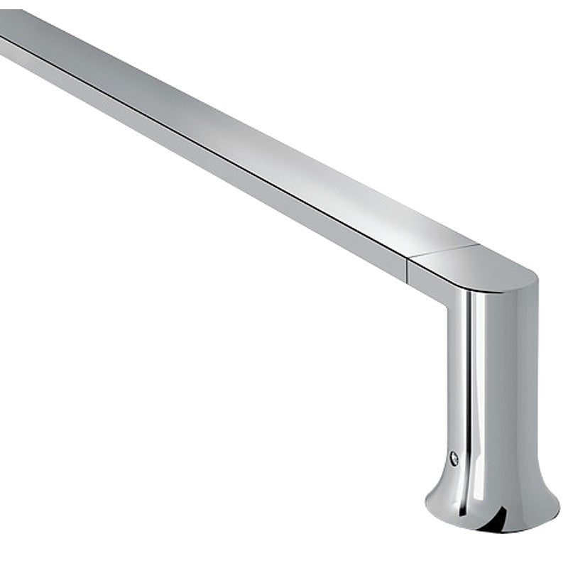 Moen BH3624CH Towel Bar, 24 in L Rod, Zinc, Polished Chrome, Screw, Wall