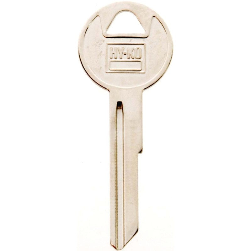 Hy-Ko 11010Y149 Key Blank, Brass, Nickel, For: Chrysler, Dodge, Eagle, Jeep, Plymouth Vehicles, Y149 Key Number (Pack of 10)