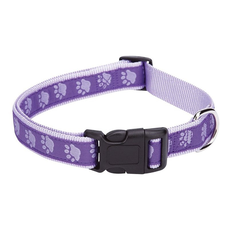 Casual Canine ZA8871 18 79 Dog Collar, 18 to 26 in L Collar, 1 in W Collar, Nylon, Purple