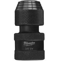 Milwaukee 48-03-4405 Socket Adapter, 3/8 in Drive, Hex, Square Drive, 2 in L, Steel