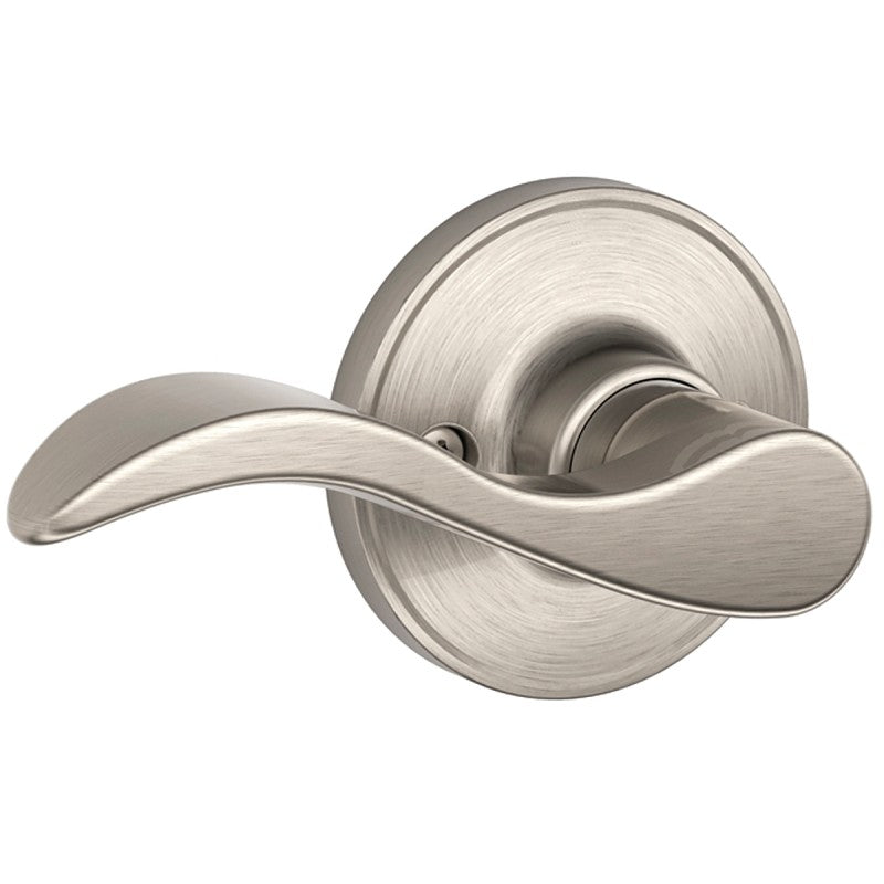 Schlage J Series J170SEV619LH Left Hand Dummy Lever, Mechanical Lock, Left Hand, Satin Nickel, Metal, Residential