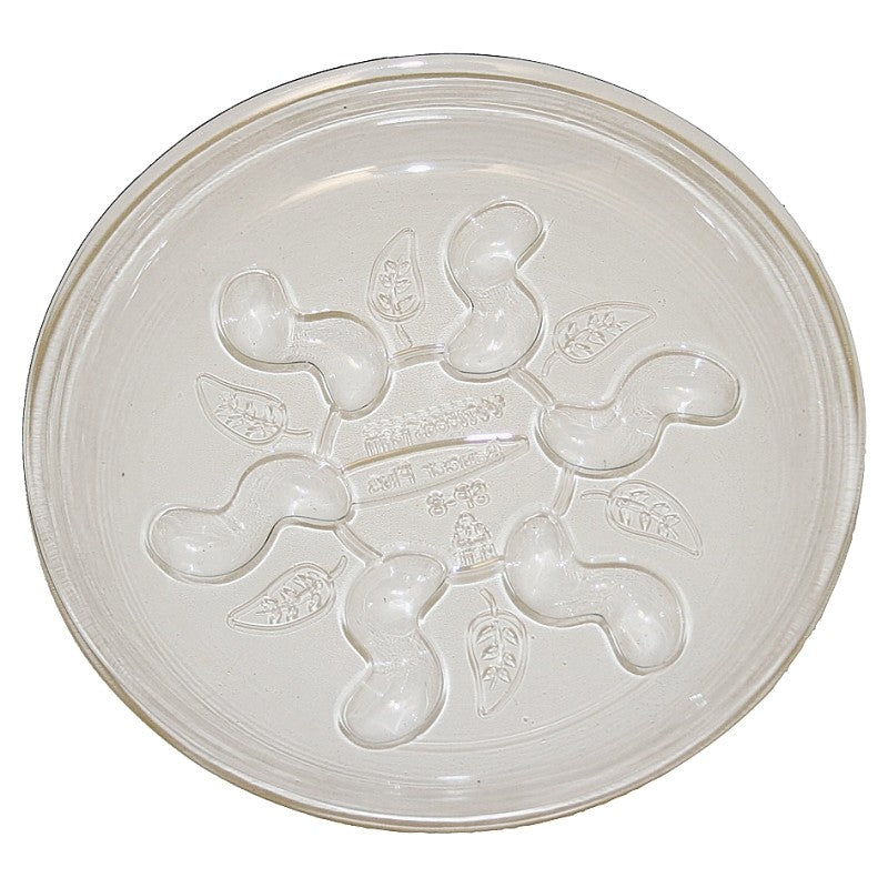 Gardener's Blue Ribbon Saucer Plus SP14 Plant Saucer, 14 in Dia, Round, Plastic, Clear (Pack of 12)