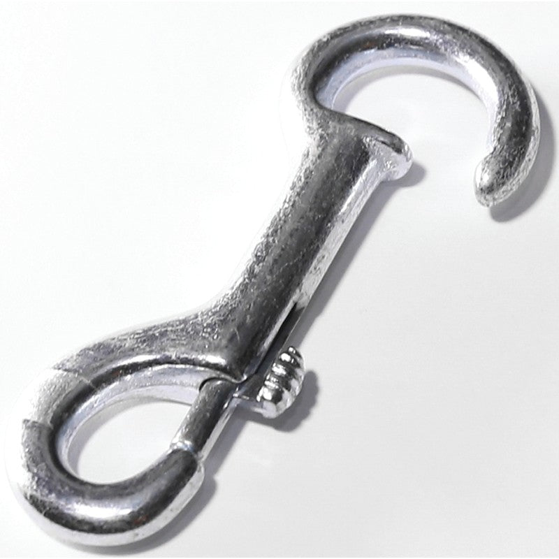 Baron 232 Chain Snap, 3/8 in Snap Opening, 4 in L Dimensions, 60 lb Working Load, Malleable Iron, Electro-Galvanized