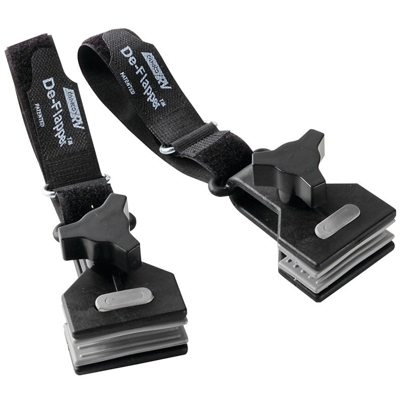 Camco USA 42061 Series De-Flapper, Universal Strap, Nylon Strap, Black Strap