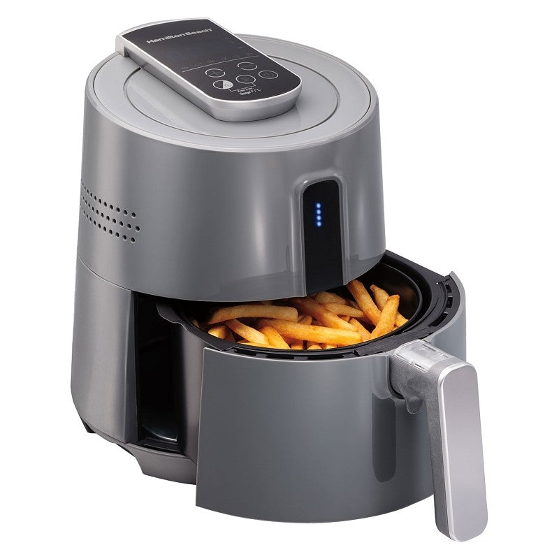 Hamilton Beach 35051 Air Fryer, 2.5 L Capacity, 1400 W, Gray