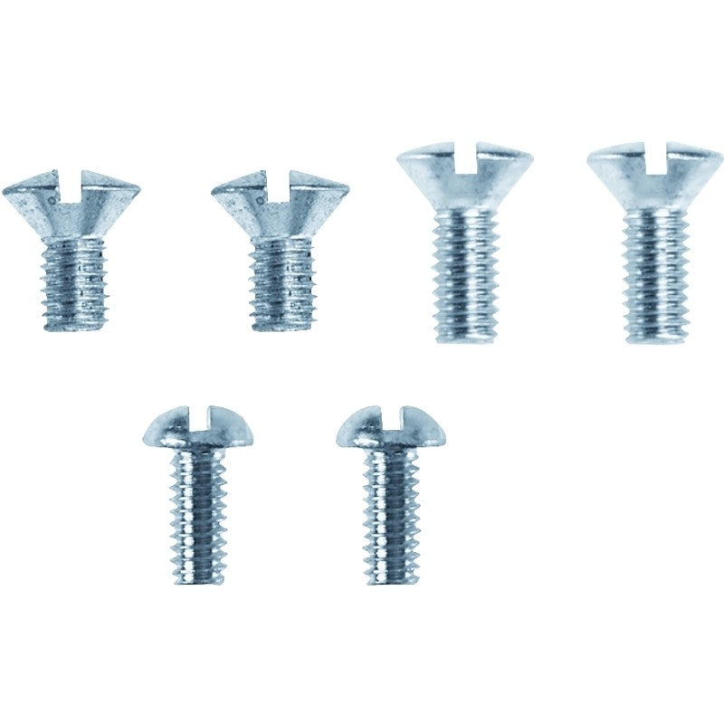 Danco 88355 Faucet Handle Screw Kit, Stainless Steel, Includes: (2) #35636B, (2) #35657B, (2) #35141B Screws
