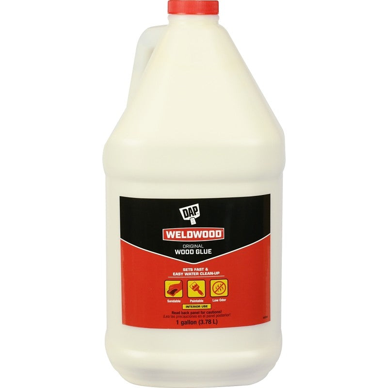 DAP 7079800498 Multi-Purpose Glue, Yellow, 1 gal, Bottle