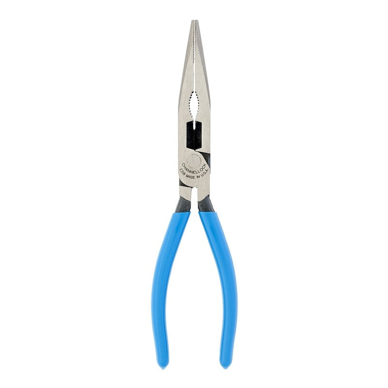 Channellock E Series E318 Plier with Cutter, 7.81 in OAL, 0.091 in Hard Wire, 0.162 in Soft Wire Cutting Capacity