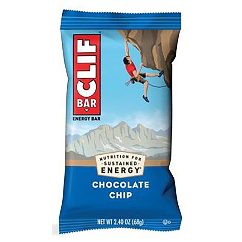 CLIF 160004 Chocolate Chip, 2.4 oz (Pack of 12)
