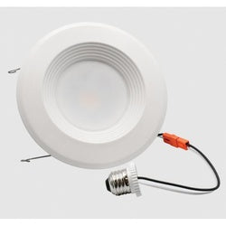 ETI ARDL-6-9CP5-SV-TD Retrofit Downlight, 10.5 W, 120 V, Integrated LED Lamp, Aluminum, White, Matte (Pack of 6)