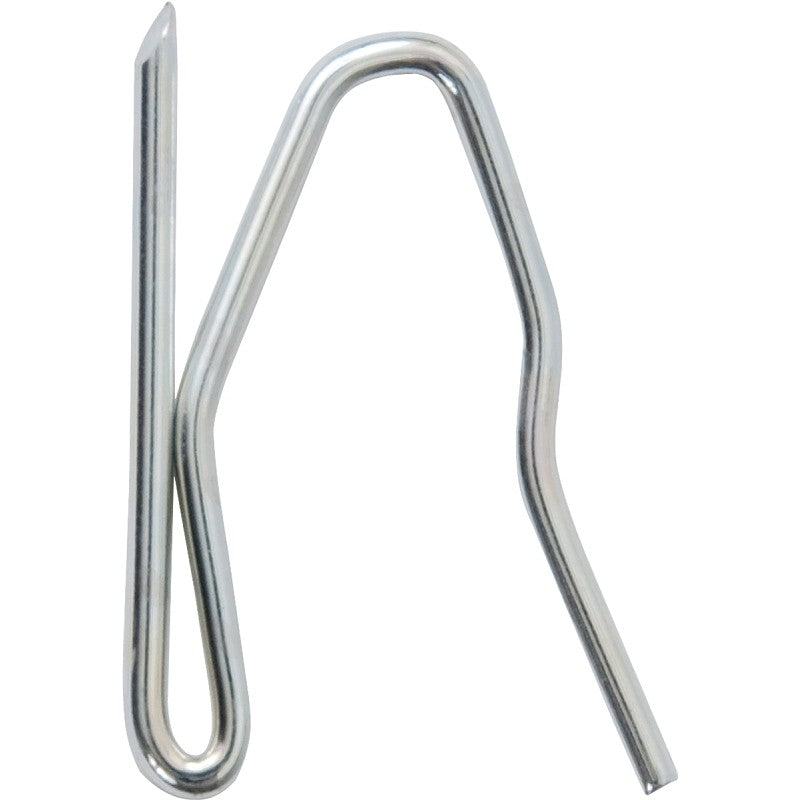 Kenney KN1002 Pin-On Curtain Hook, Zinc, Chrome