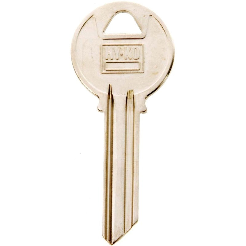 Hy-Ko 11010Y78 Key Blank, Brass, Nickel, For: Yale Cabinet, House Locks and Padlocks, Y78 Key Number (Pack of 10)