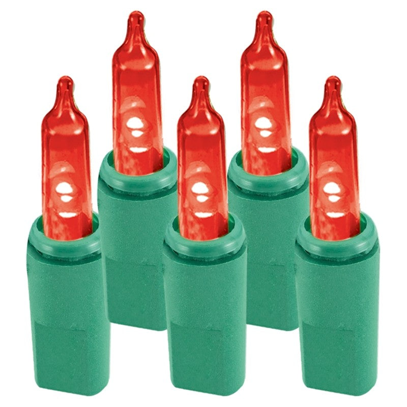 Hometown Holidays 2337-03 Light Set, 4.8 (0.04 amps) W, 70-Lamp, Red Lamp, 25,000 hr Average Life