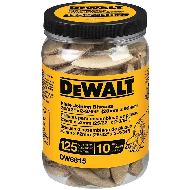 DEWALT DW6815 Biscuit, #10, Beech Wood