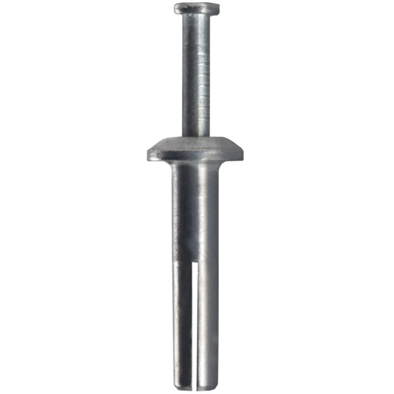 Cobra Anchors 385V Drive Nail-In Anchor, 1/4 in Dia, 1-1/2 in L, Die-Cast Zinc