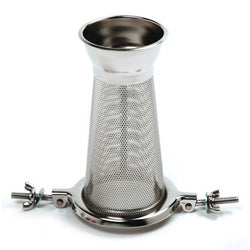 Norpro 1953 Berry Strainer Screen, 3/64 in Mesh, Steel, Chrome, 3-1/2 in Dia