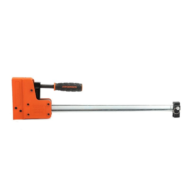 Jorgensen 8018 Jaw Bar Clamp, 1500 lb, 18 in Max Opening Size, 3-7/8 in D Throat, Plastic/Steel Body