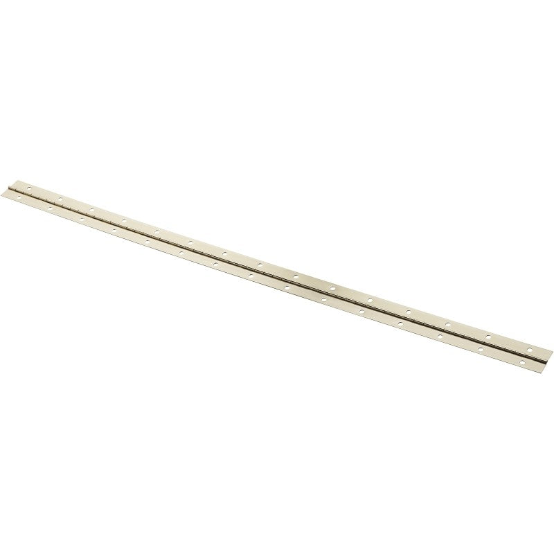 National Hardware V570 Series N148-155 Hinge, Brass, Continuous Hinge, Includes: Countersink