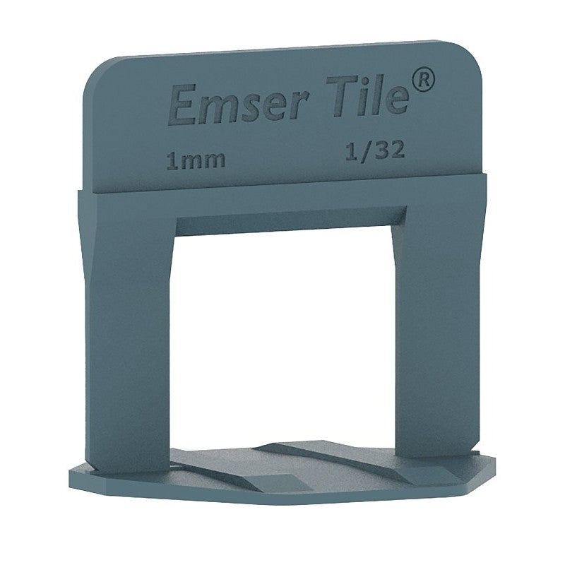 Emser Tile E-LEVEL Series ZEP132E2000 Tile Leveling Spacer, 1/32 in Thick