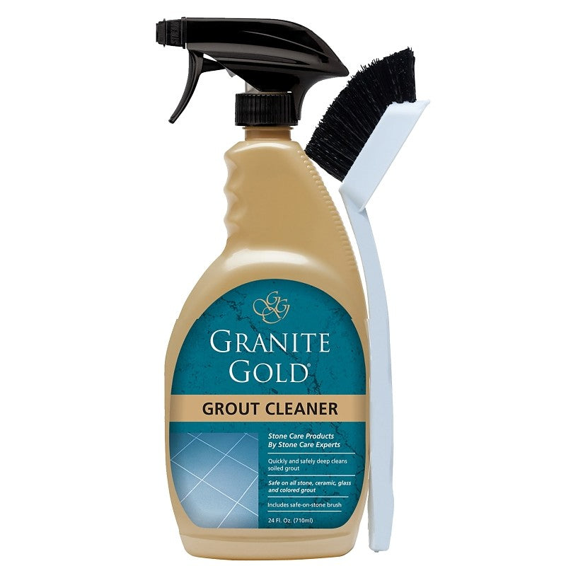 Granite Gold GG0371 Grout Cleaner, 24 oz, Liquid, Citrus, Clear/Haze (Pack of 6)
