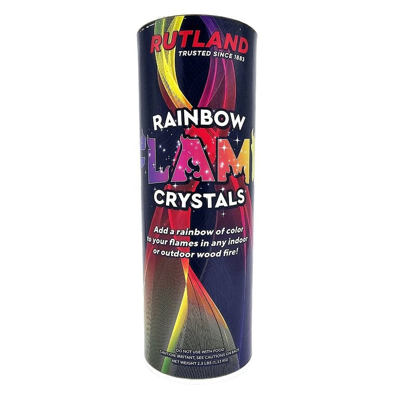 Rutland Rainblow Flame 71599 Flame Crystal, Lightweight, Blue/Green (Pack of 6)