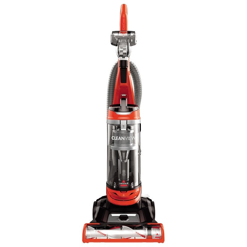 Bissell CleanView 1831 Vacuum Cleaner, Multi-Level Filter, 25 ft L Cord, Samba Orange
