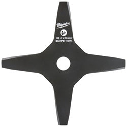 Milwaukee 49-16-2757 Brush Cutter Blade, 9 in L, 9 in W, Steel