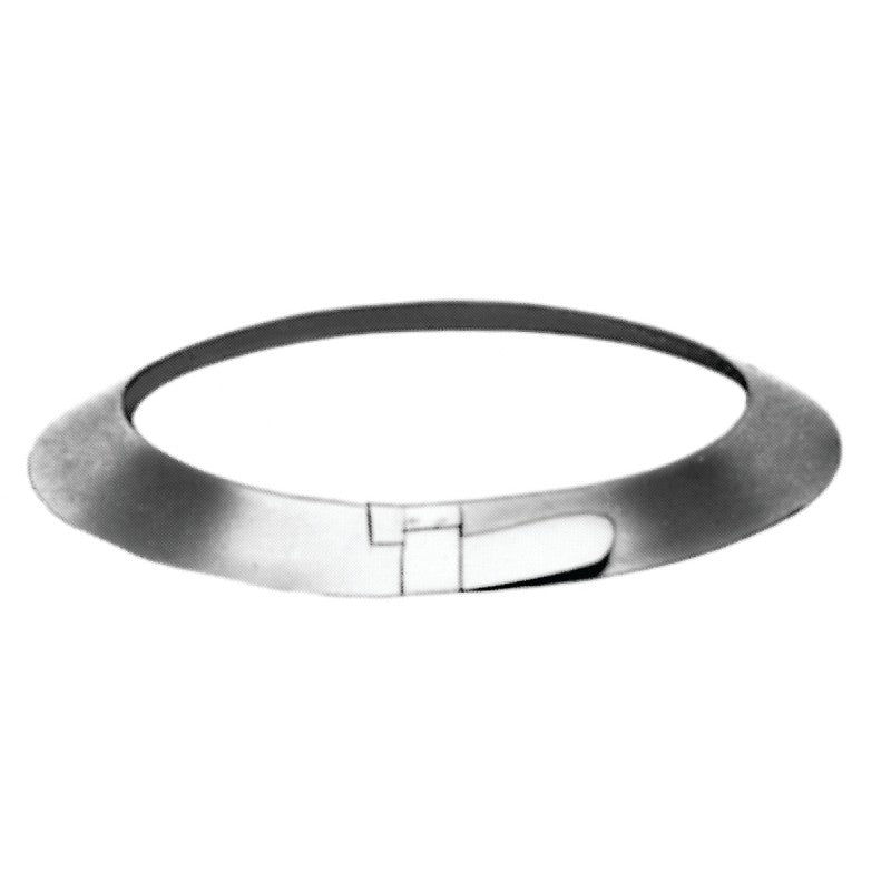 AmeriVent 10RSC Adjustable Storm Collar, 10 in Vent Hole, Galvanized Steel (Pack of 6)