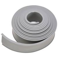 Garage Door Bottom Weather-Stripping Vinyl Gray 16 Feet