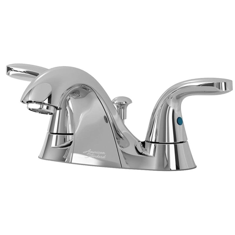 American Standard Cadet Suite 9091201.002 Series Centerset Bath Faucet, Low Arc Spout, Polished Chrome, 4-5/16 in, Metal