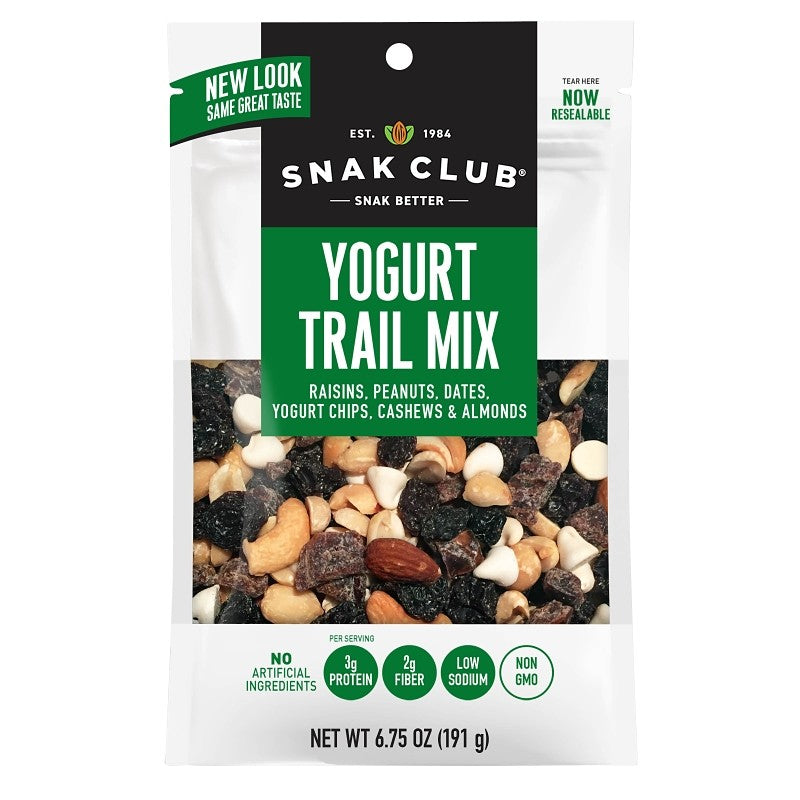 Snak Club CSU29455 Yogurt Trail Mix, 6.75 oz (Pack of 6)