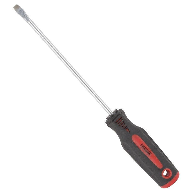 Vulcan MC-SD04 Screwdriver, 3/16 in Drive, Slotted Drive, 9-3/4 in OAL, 6 in L Shank