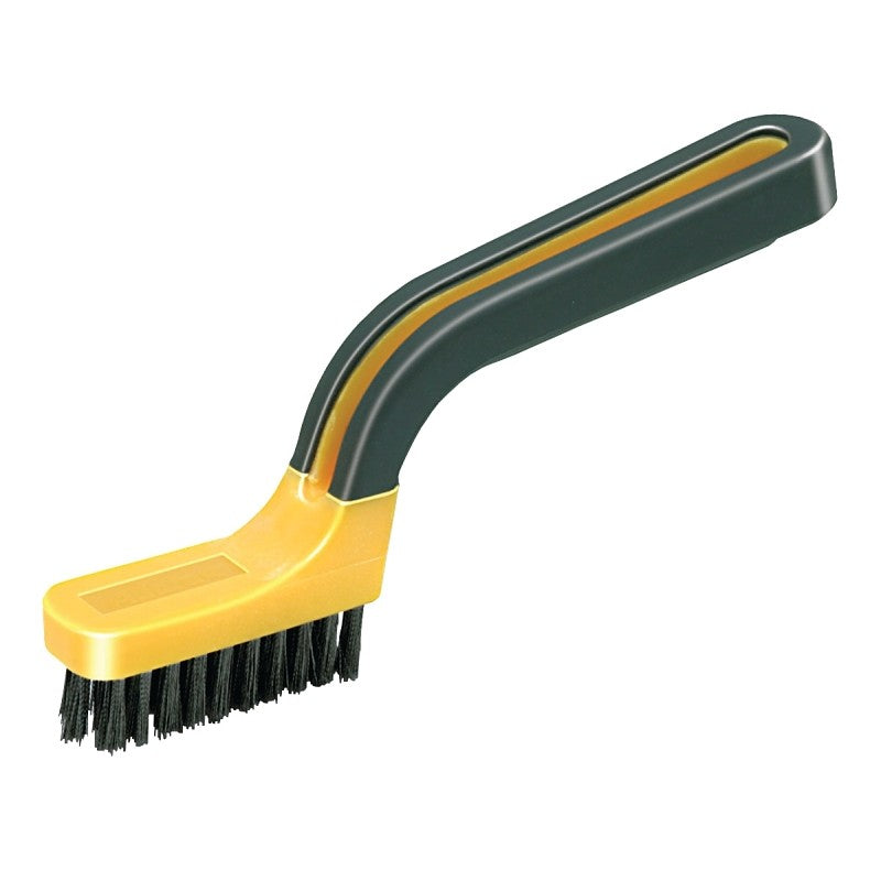 ALLWAY GB Grout Brush, 7 in L Blade, 3/4 in W Blade, Nylon Blade, Soft-Grip Handle