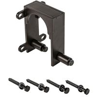 Sliding Door Hardware Bypass Bracket Oil Rubbed Bronze